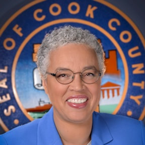 Cook County Board President Toni Preckwinkle